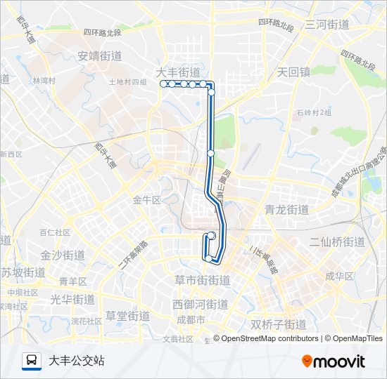 公交15路的线路图