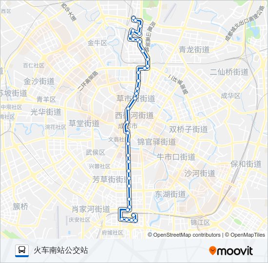 16路 bus Line Map