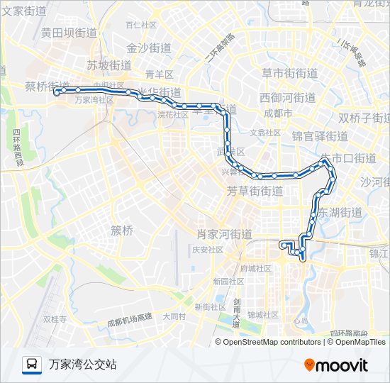 公交19路的线路图