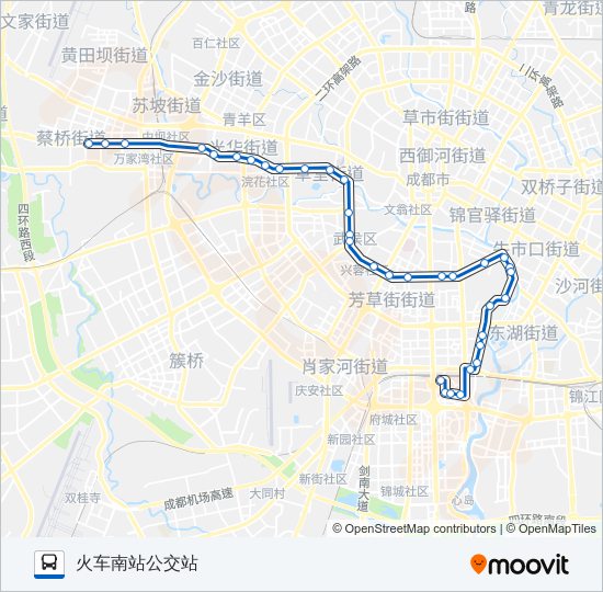 公交19路的线路图