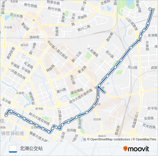 20路 bus Line Map