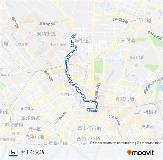 公交24路的线路图