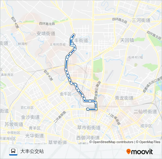 公交24路的线路图