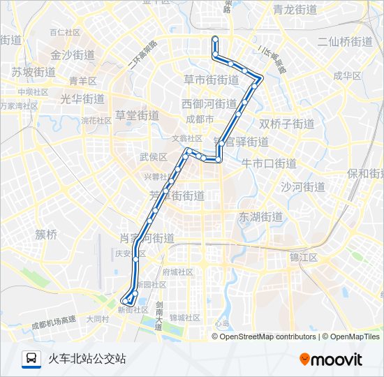 28路 bus Line Map