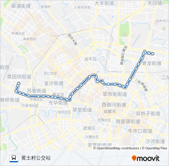 公交32路的线路图