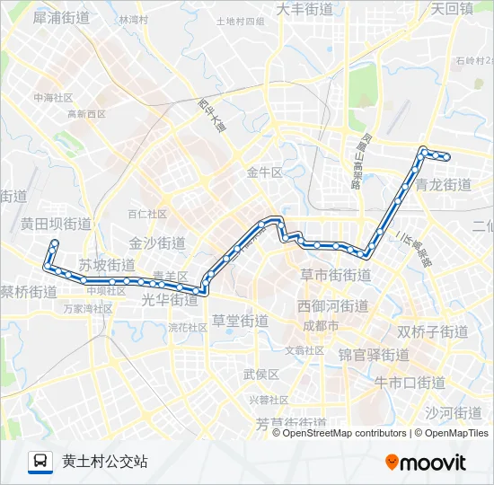 公交32路的线路图