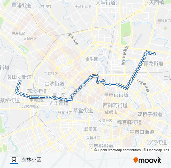 公交32路的线路图