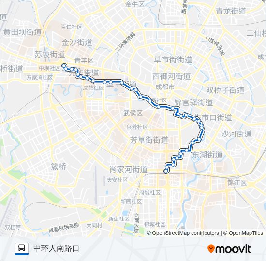 公交35路的线路图