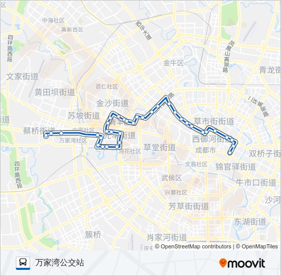 公交37路的线路图