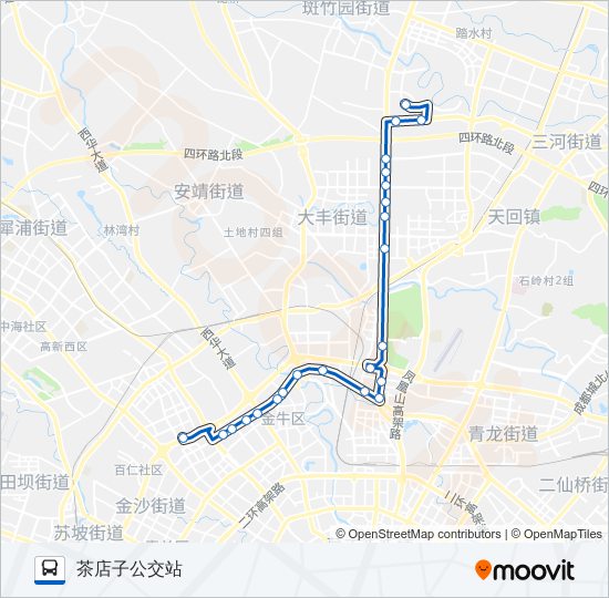 46路 bus Line Map