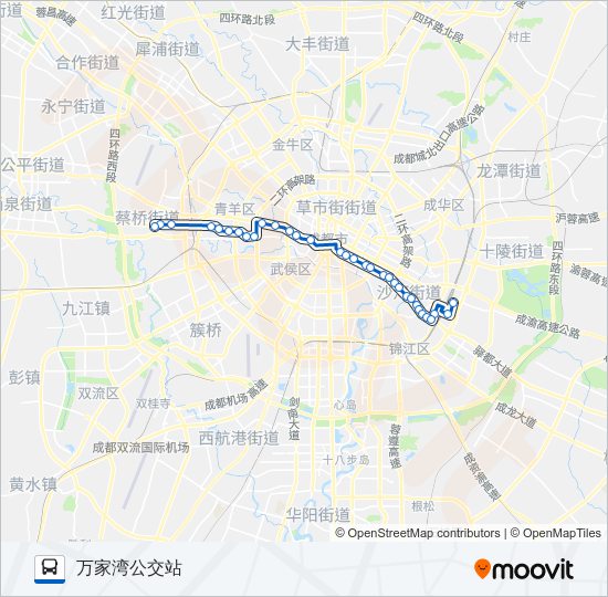 公交47路的线路图