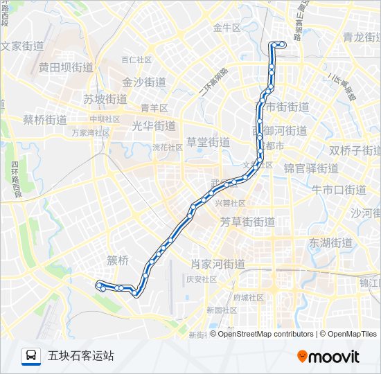 57路 bus Line Map