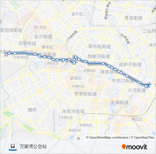 58路 bus Line Map