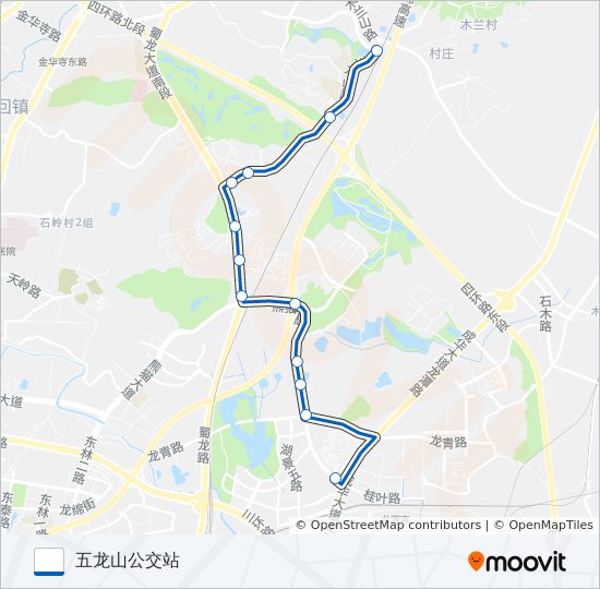 60路 bus Line Map