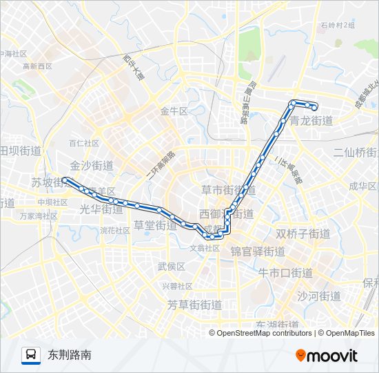 64路 bus Line Map