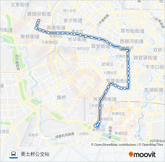 公交78路的线路图