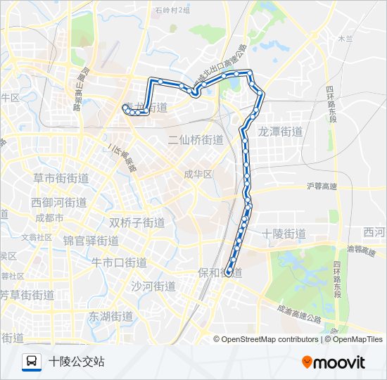 85路 bus Line Map