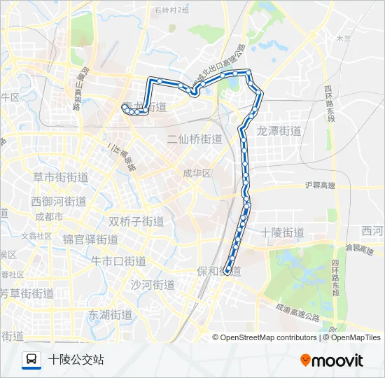 85路 Bus Line Map