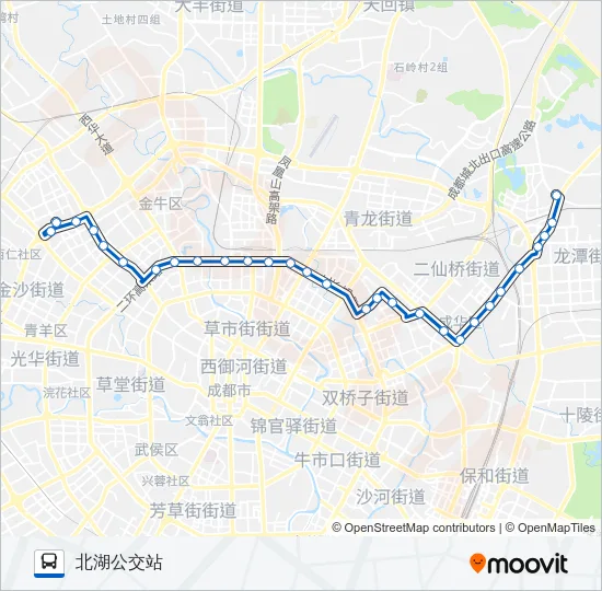 86路 Bus Line Map