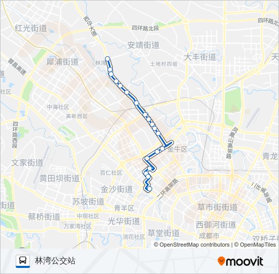 公交88路的线路图