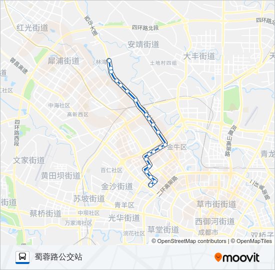 公交88路的线路图