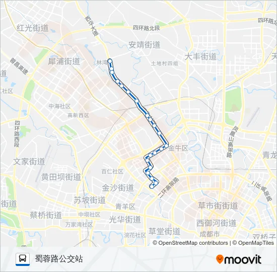 88路 Bus Line Map