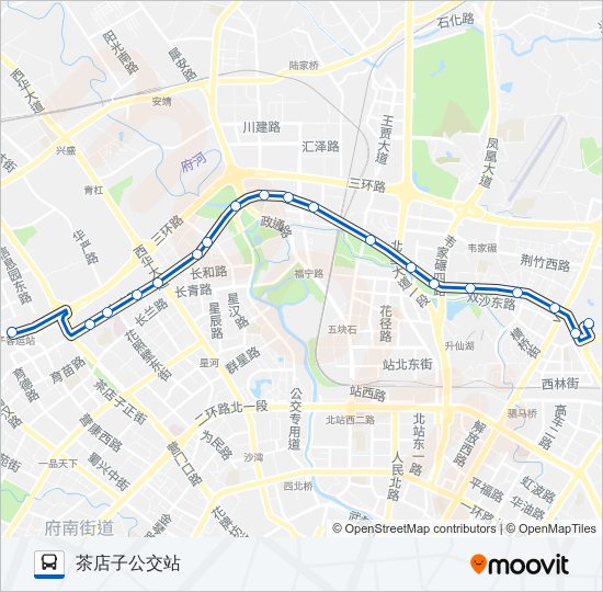 90路 bus Line Map