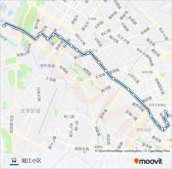 96路 bus Line Map