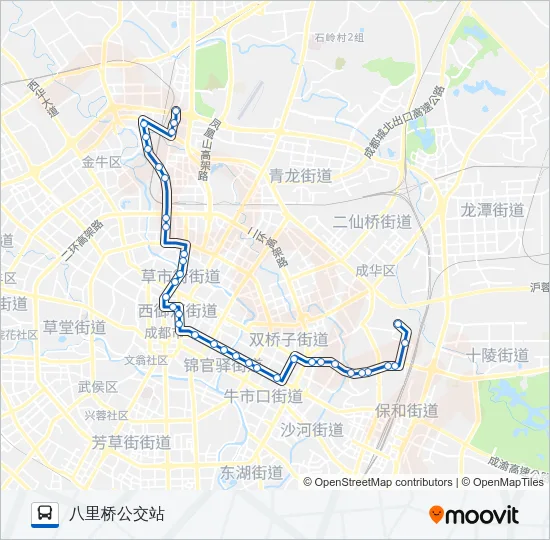 98路 Bus Line Map