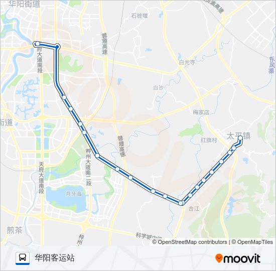 合太线 bus Line Map