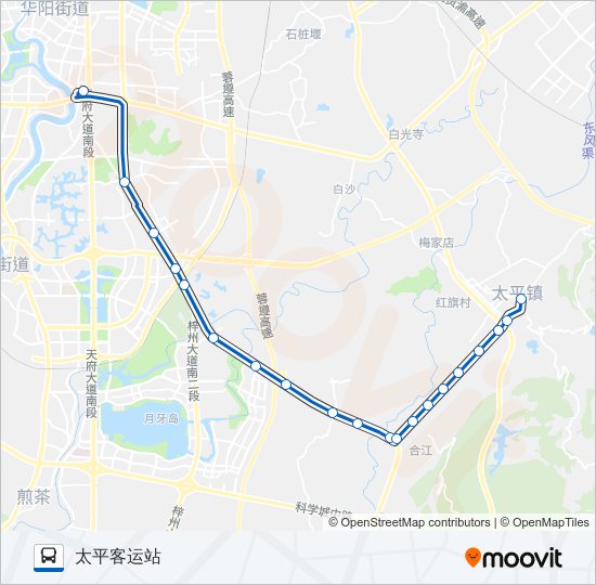 合太线 bus Line Map