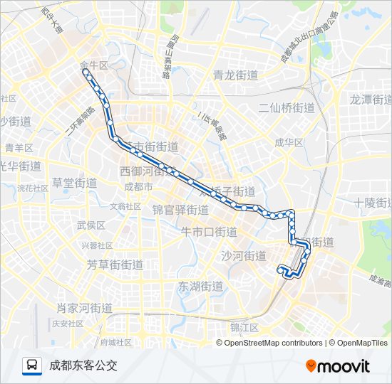 101路路线:日程,站点和地图