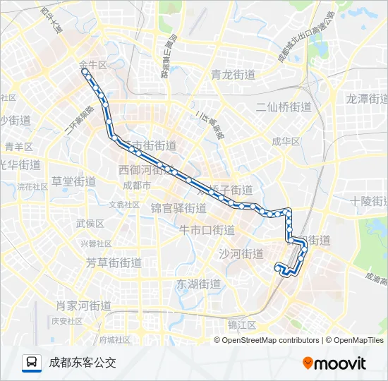 101路 Bus Line Map