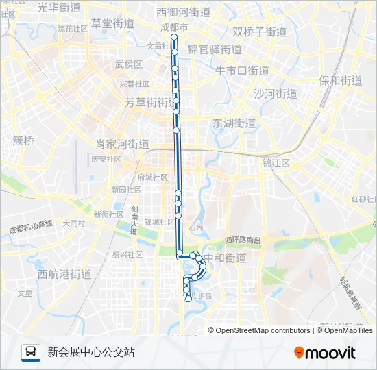 公交118路的线路图