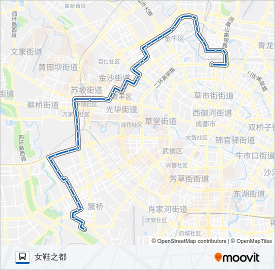 公交123路的线路图