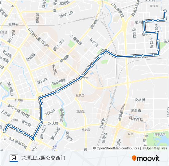 128路 bus Line Map