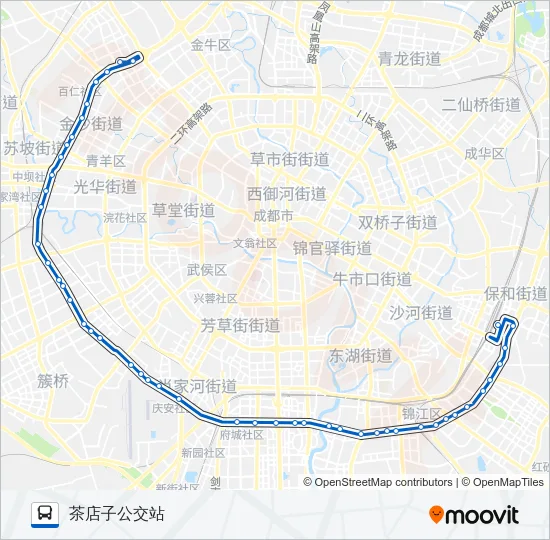 137路 Bus Line Map