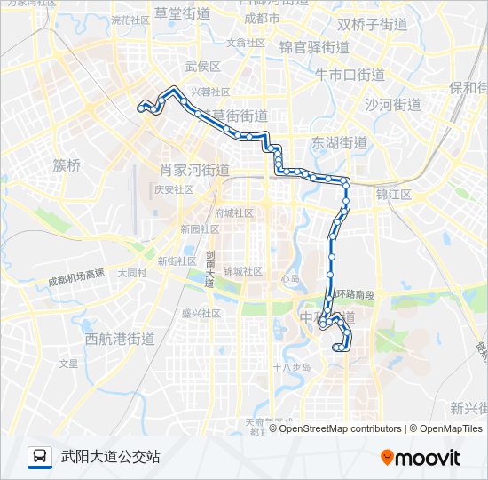 公交139路的线路图