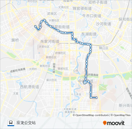公交139路的线路图