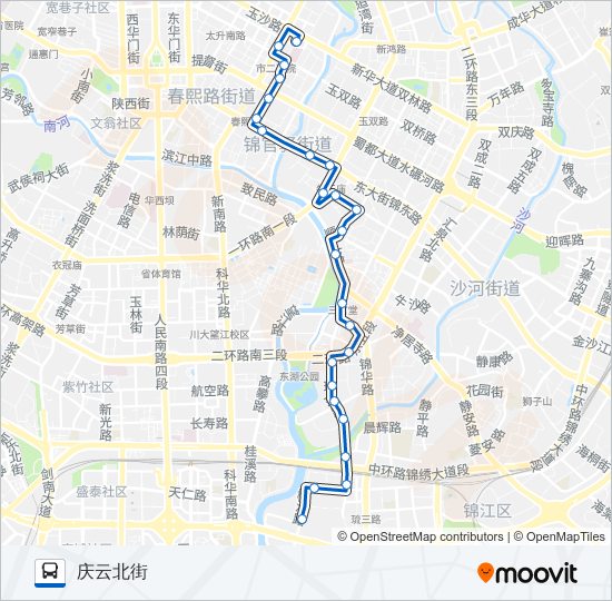 152路 bus Line Map