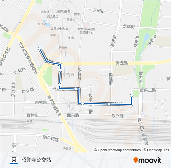 156路 bus Line Map