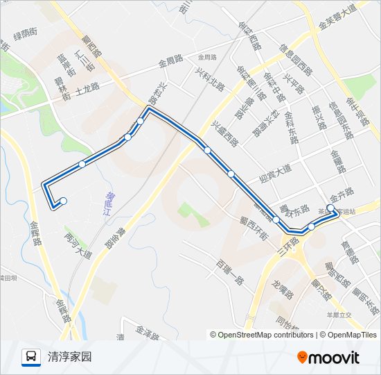 158路公交车的线路图图片