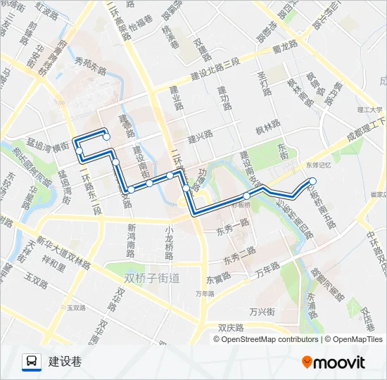 公交159路的线路图
