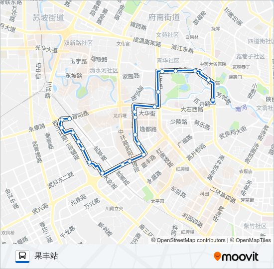 165路 bus Line Map