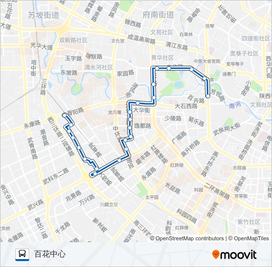 165路 bus Line Map