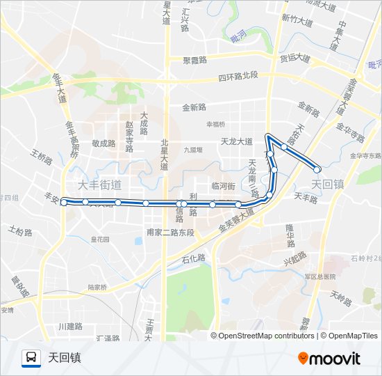 169路 bus Line Map