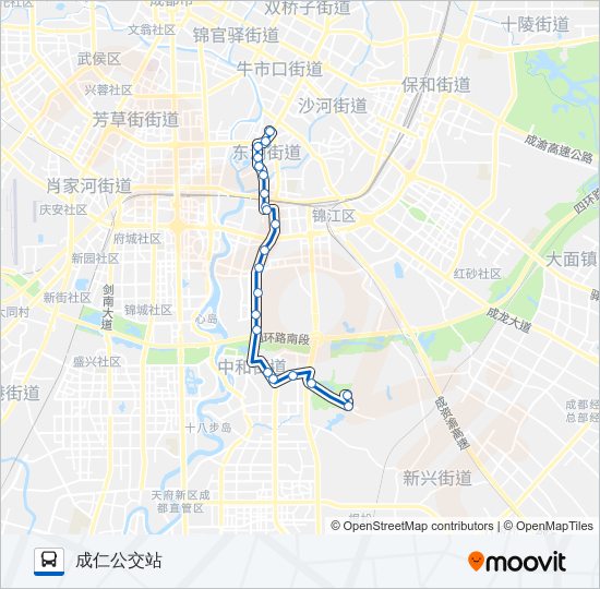 172路 bus Line Map