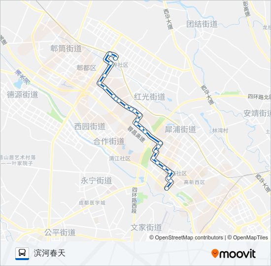 173路 bus Line Map