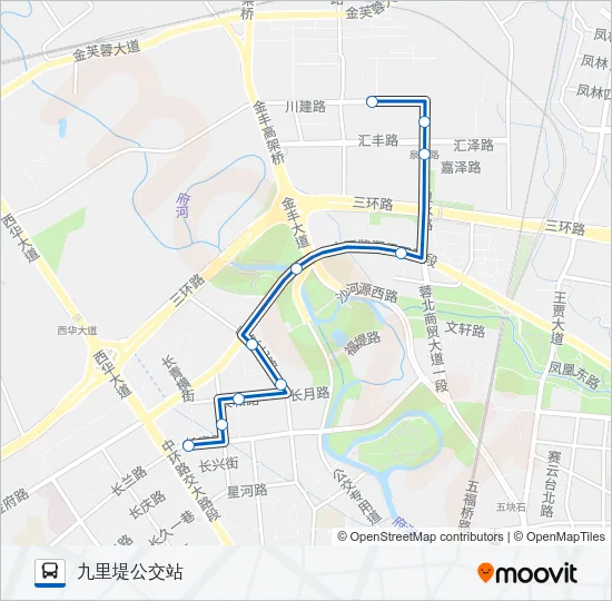 公交178路的线路图