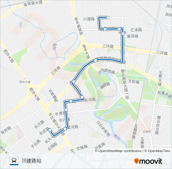 公交178路的线路图